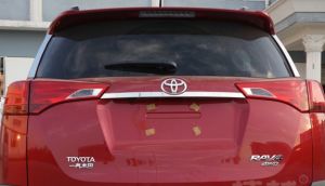 Молдинг на крышку багажника хромированный для авто Toyota RAV4 2013-